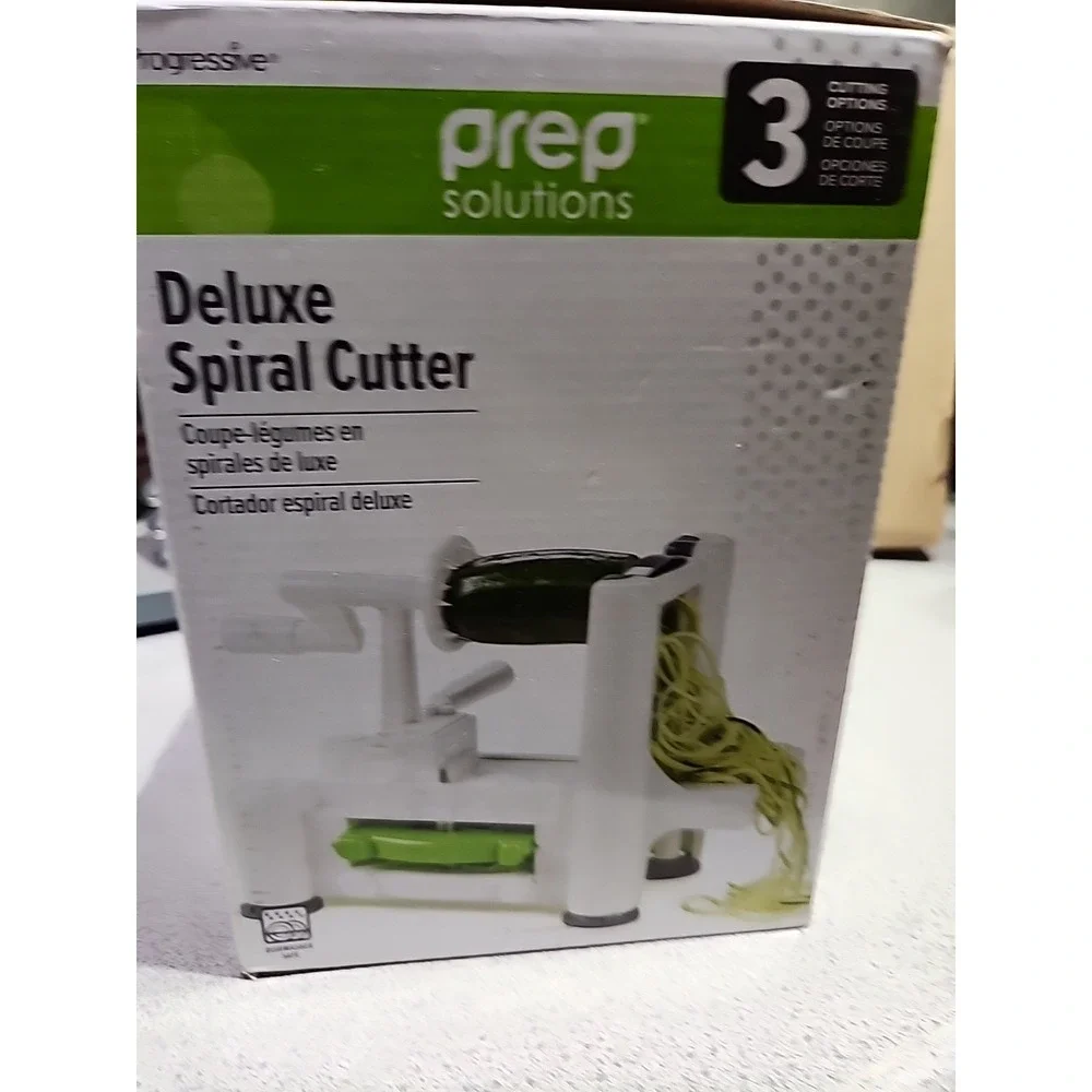 Spiral Produce Cutter By Progressive Deluxe Never Used In Original Open Box
